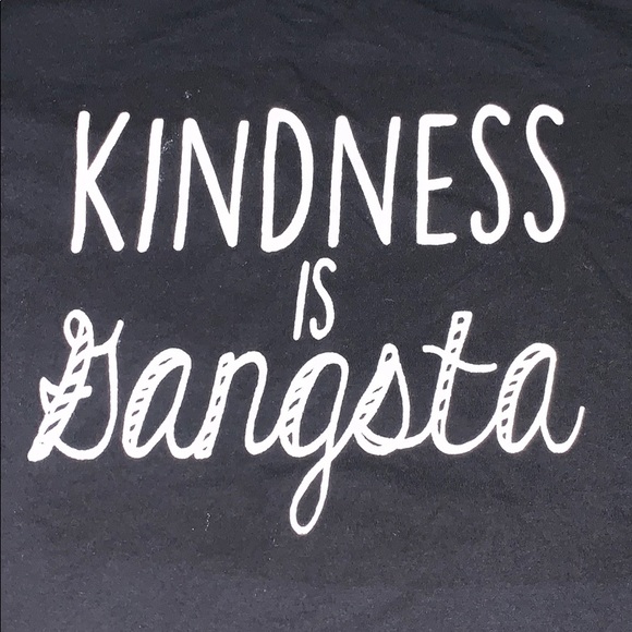 Ladies size S Kindness is Gangsta Tee - Picture 2 of 3